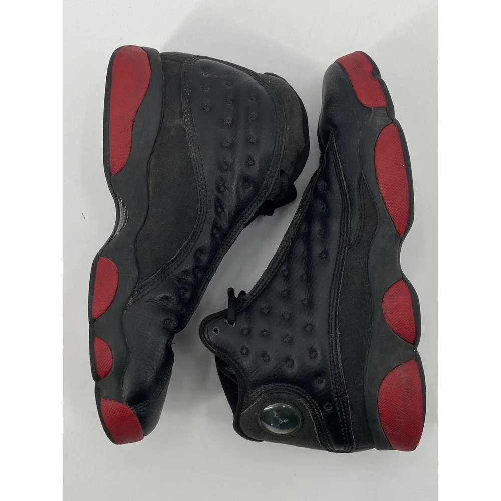 AIR JORDAN 13 RETRO‎ BG Black/Red 414574 033 Size 5.5Y